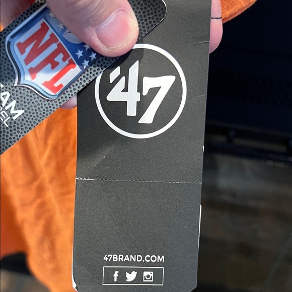 Stoney Clover Lane Miami Dolphins NFL Orange Graphic Tee - Picture 4 of 5